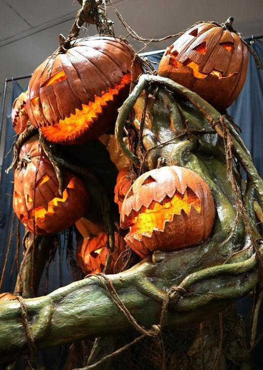 🎃2025 Halloween Giant Pumpkin Monster and Child