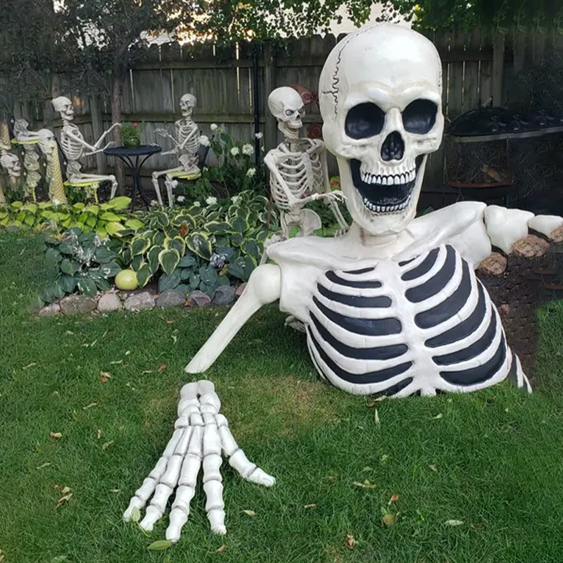 Giant Ground Breaking Skeleton