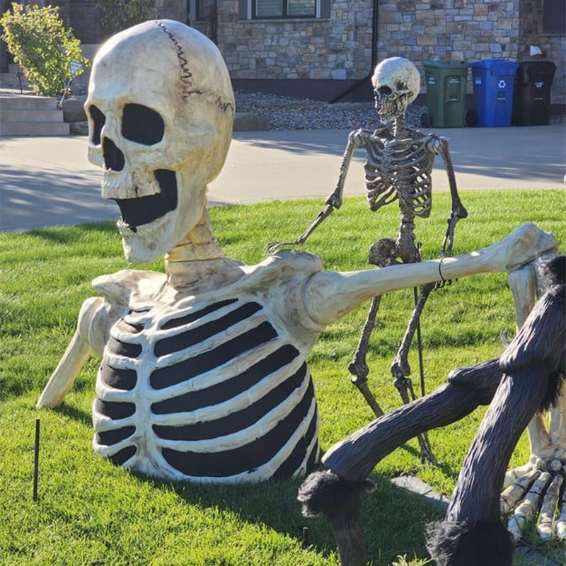 Giant Ground Breaking Skeleton